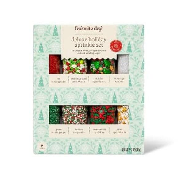 Favorite Day Deluxe Holiday Sprinkle Set - SEALED - - Picture 1 of 8